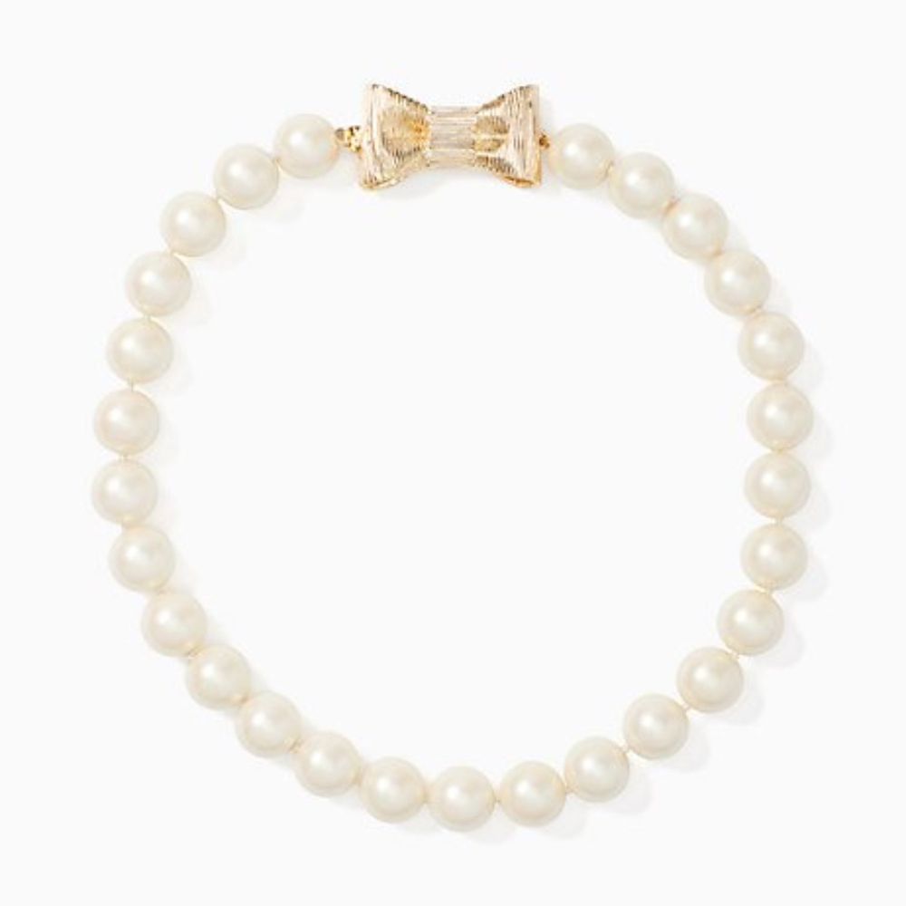 LAST ONE! Kate Spade Pearls Short Necklace NWT! - Picture 8 of 12